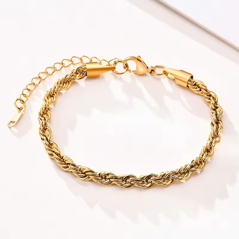 Gold Rope Armband