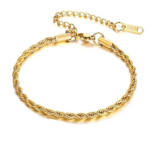 Gold Rope Armband