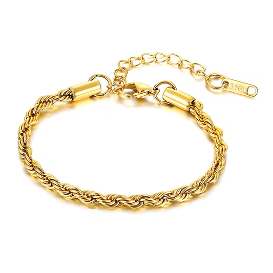 Gold Rope Armband